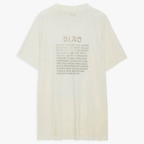 Anine Bing LILI TEE CREAM - Picture 3 of 7